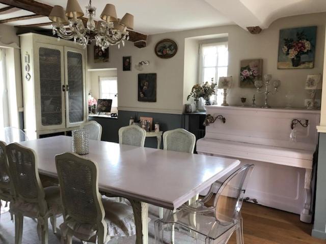 Domaine "Les Bois Flottes" Dans Maison De Charme Au Bord De Mer Et Proche De Cabourg メルヴィル・フランスヴィル・プラージュ エクステリア 写真